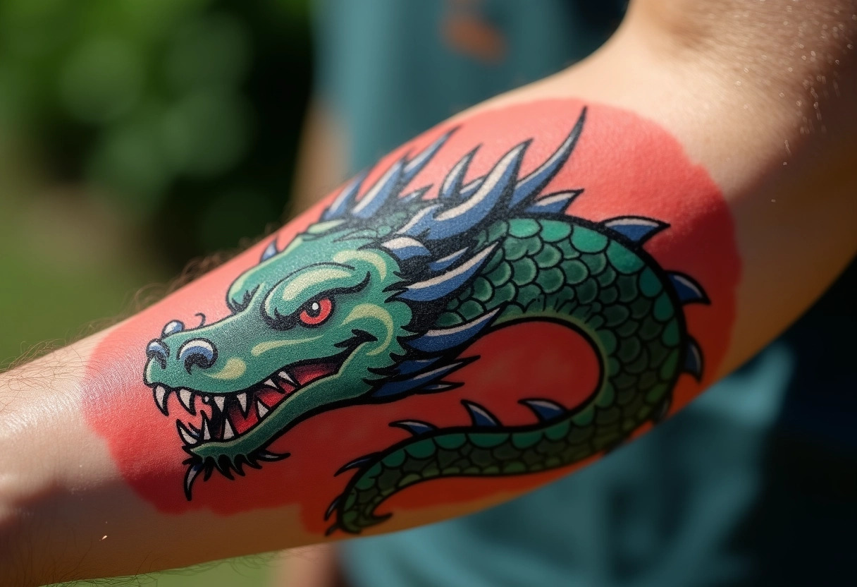 dragon tatouage